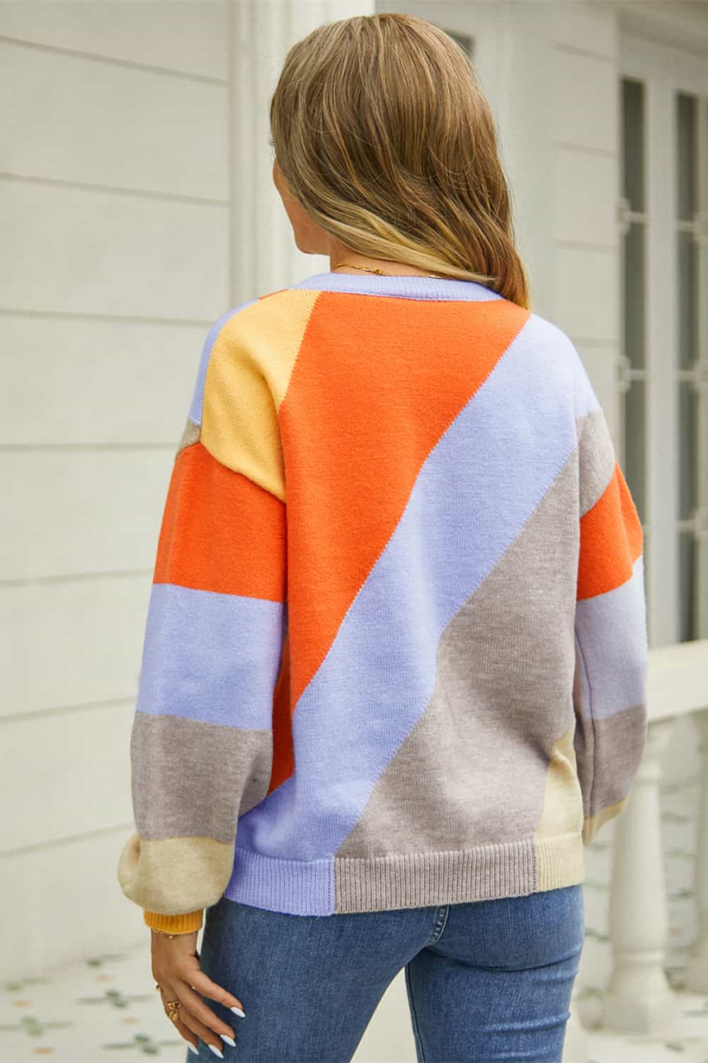 Other stories hotsell colour block sweater